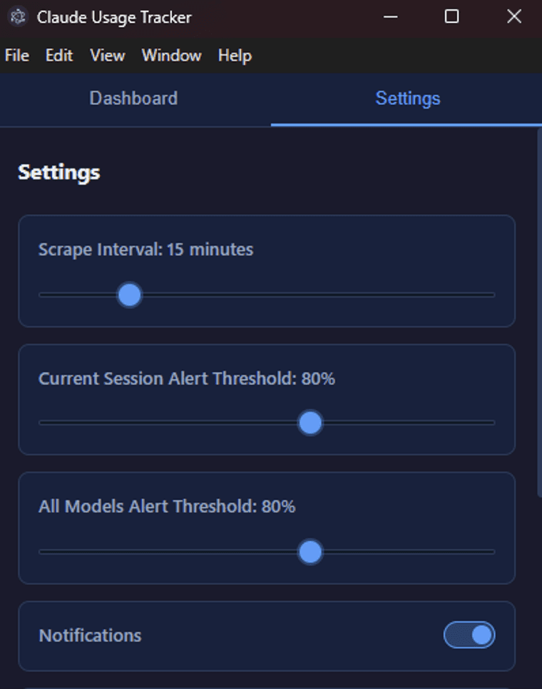 Claude Usage Tracker - image 2