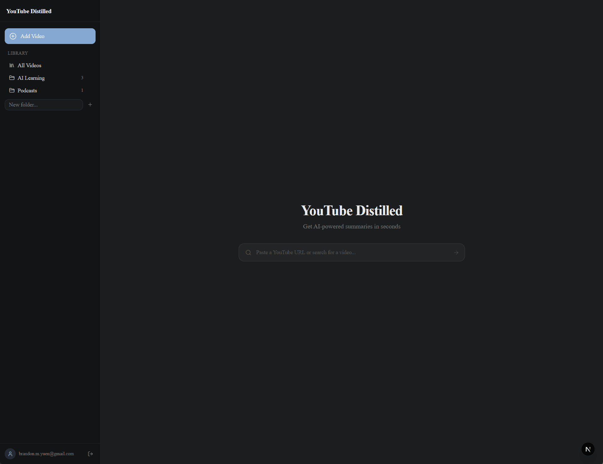 Youtube Distilled - image 1